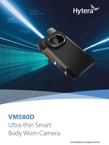 Hytera VM580D brochure cover