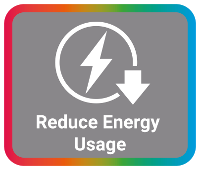 reduce energy usage icon multi