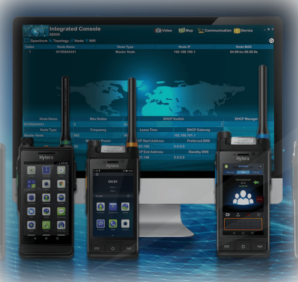 Hytera software platforms