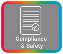 compliance and safety icon multi sm